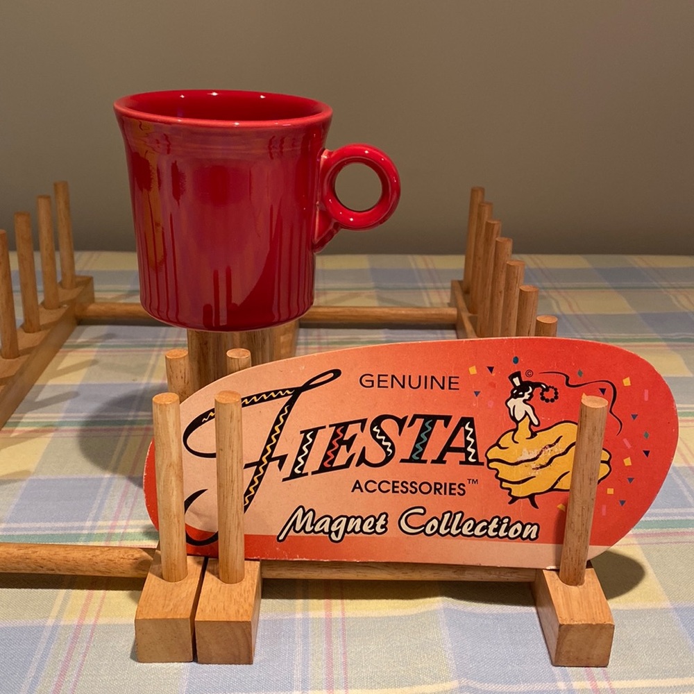 Fiestaware scarlet mug in perfect condition. Never used